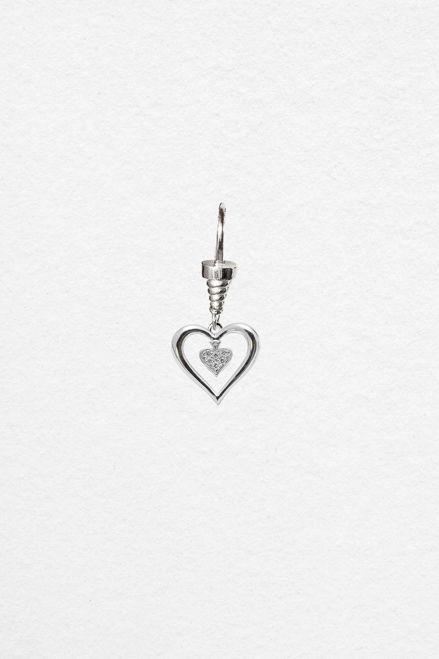 Lucky Poker Charm - Heart Spade