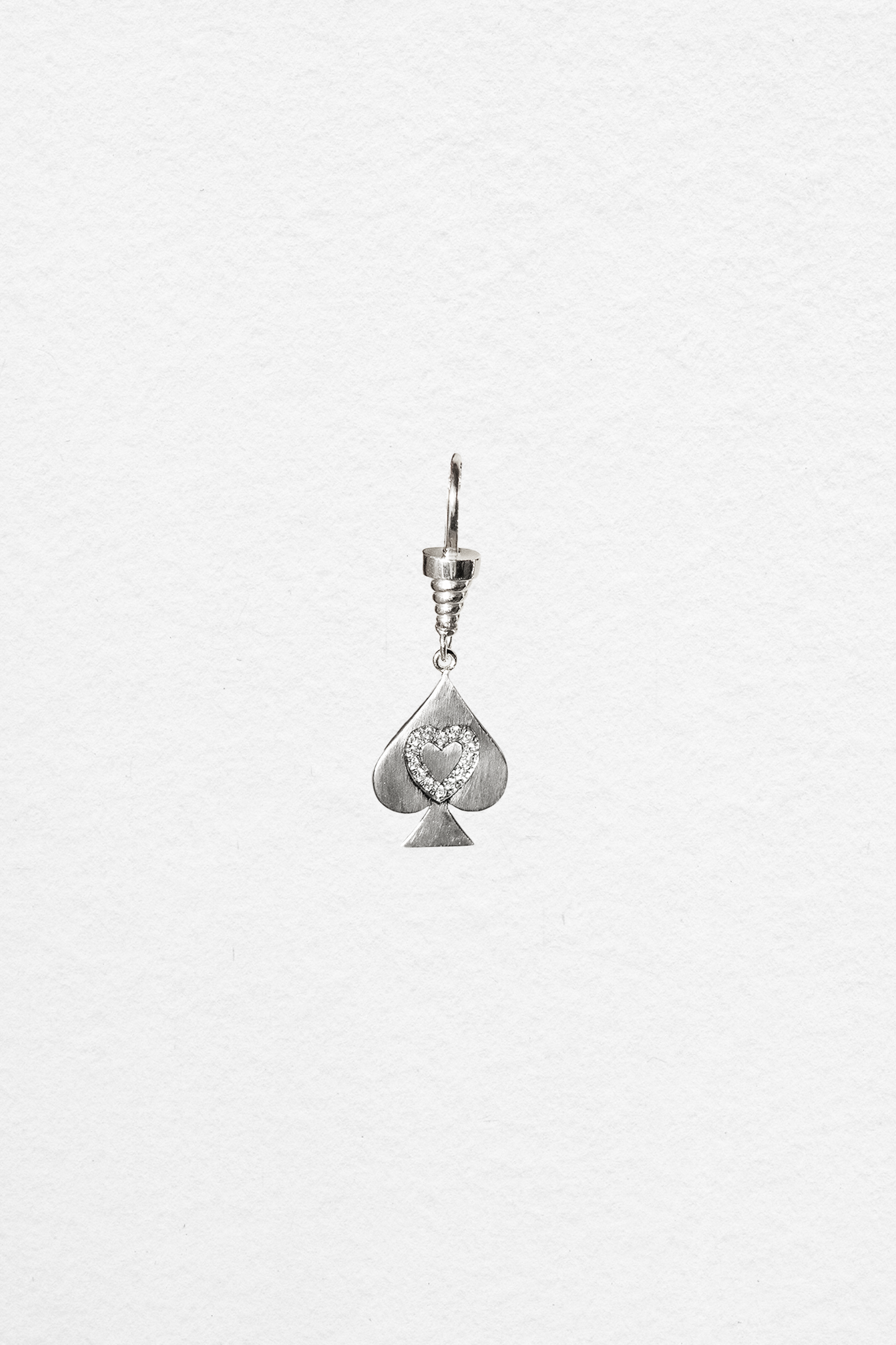 Lucky Poker Charm - Spade Heart