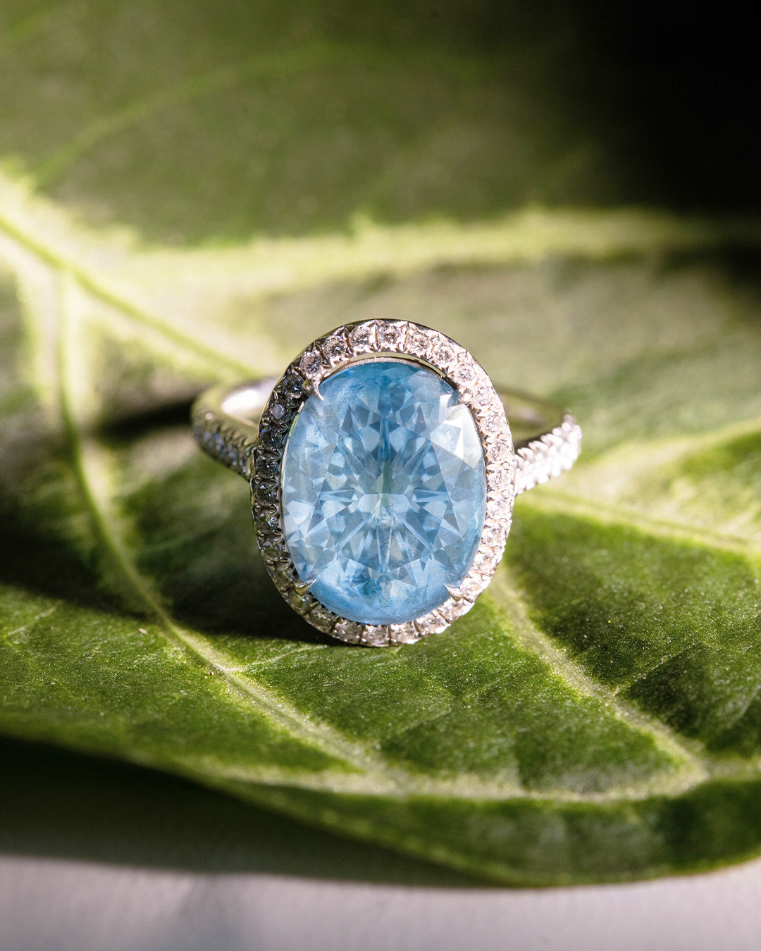 Bespoke Aquamarine Ring